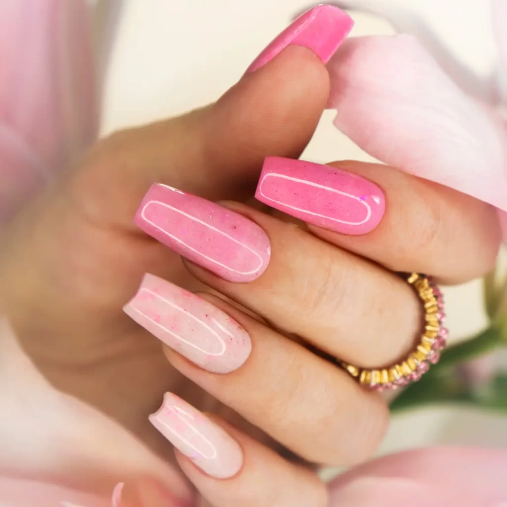 Creative festive nail art at TRESS & BEYOND salon, Andheri West