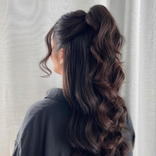 Half Up Hairstyles Tress and Beyond Salon Half Up Hairstyles Tress and Beyond Salon