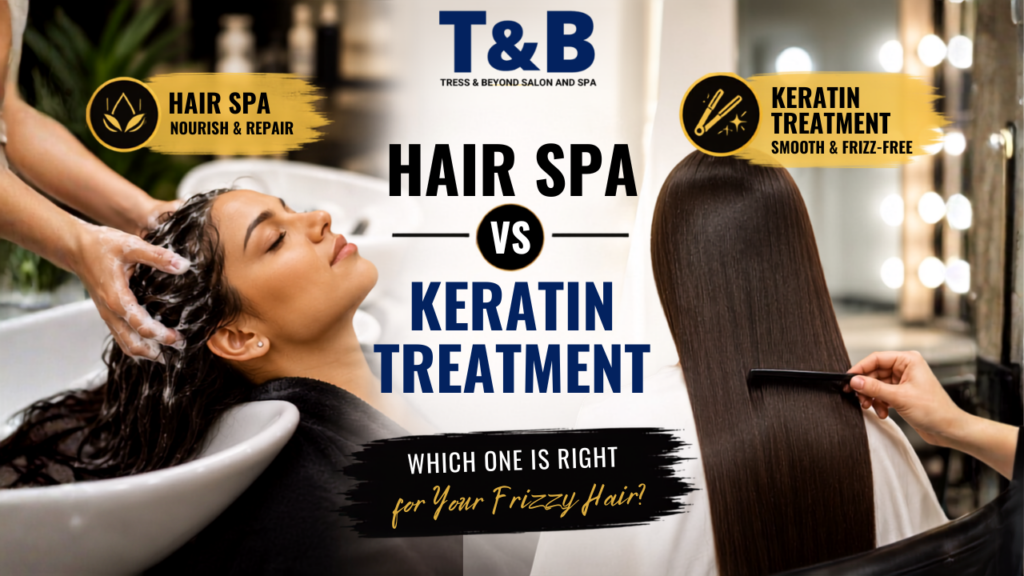 Hair vs Keratin treatment